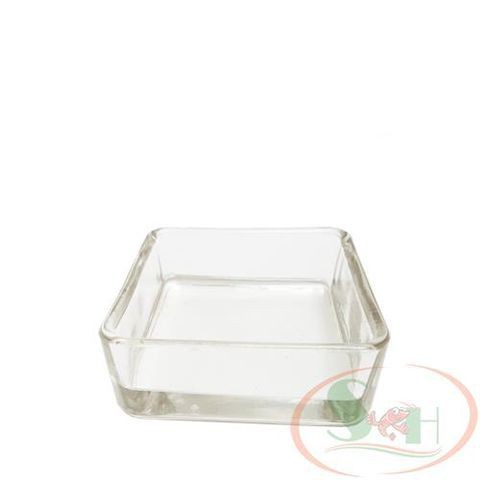 Chén vuông thủy tinh đựng thức ăn